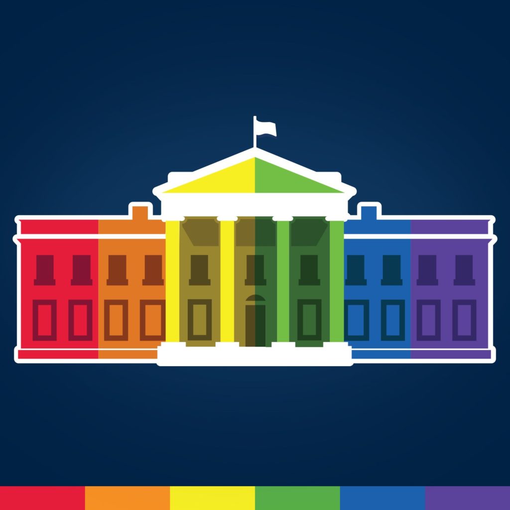 Rainbow White House Avatar